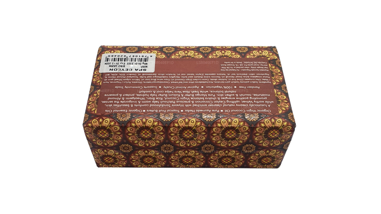 Jabón de lujo Spa Ceylon Sandalwood Spice (250 g)
