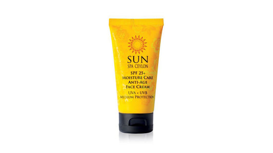 Crema facial antiedad Spa Ceylon Sun Moisture Care, 50 ml (SPF 25+)
