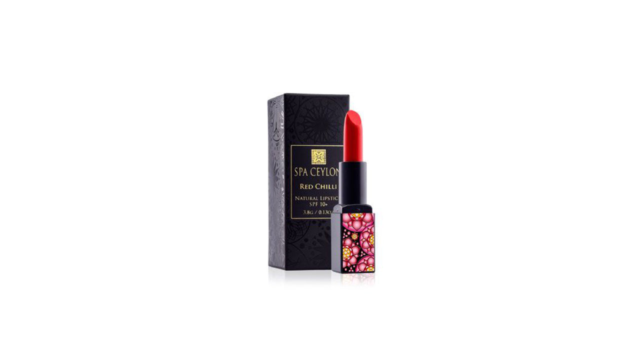 Lápiz labial natural Spa Ceylon Red Chilli SPF 10+