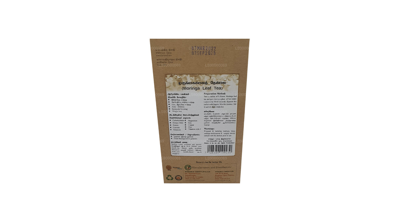 Té de moringa Lifetone (40 g)