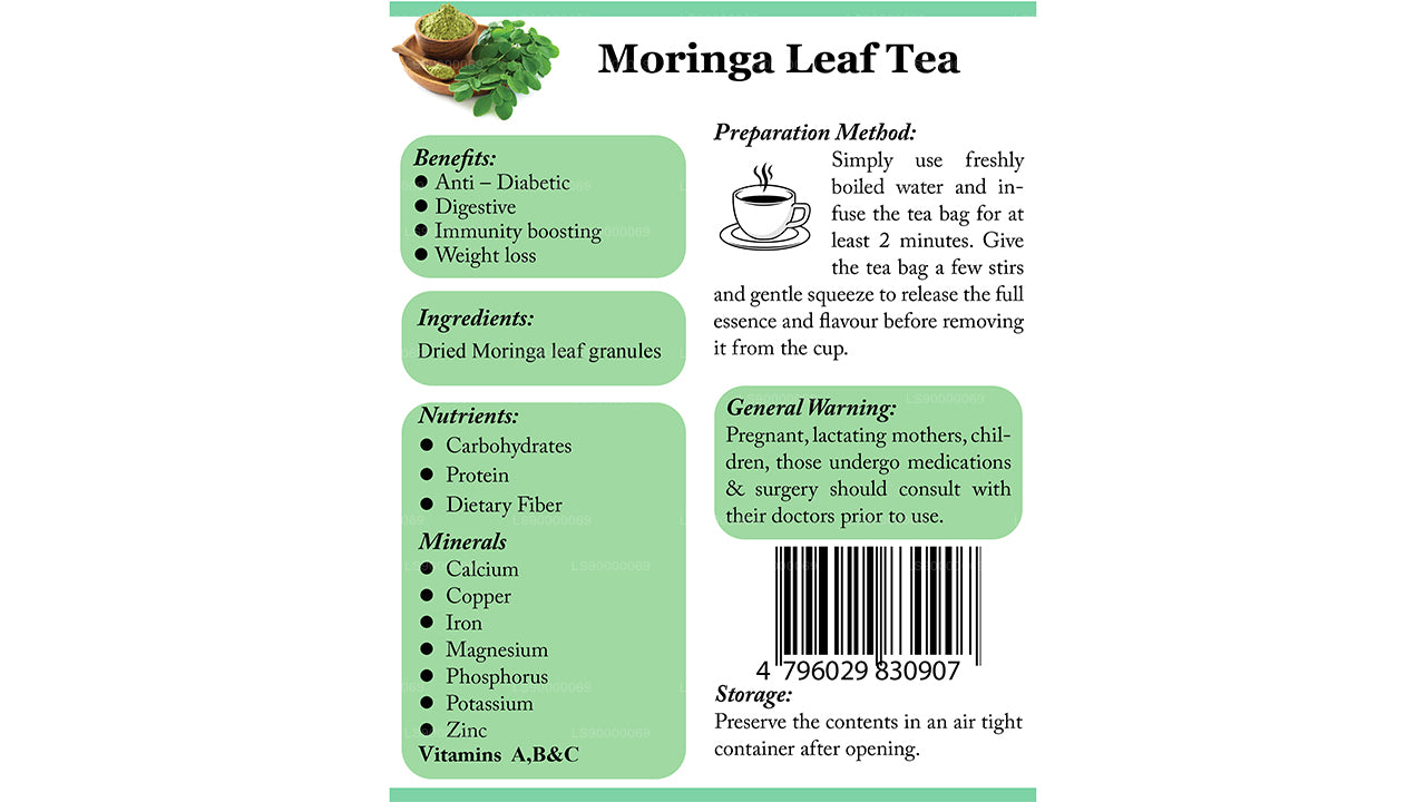 Té de moringa Lifetone (40 g)