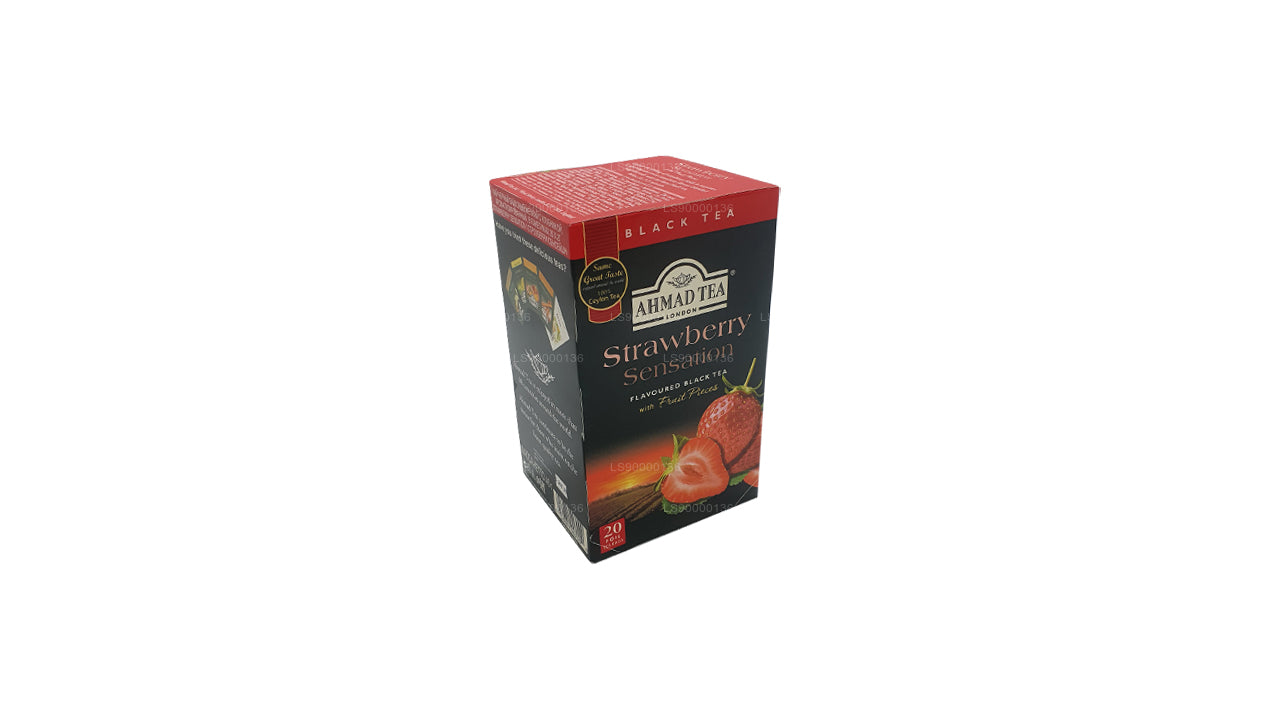 20 bolsitas de té Ahmad Tea Strawberry (40 g)