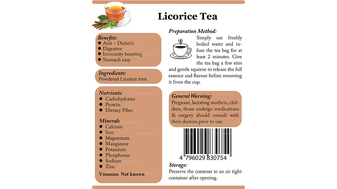 Té de regaliz Lifetone (40 g)