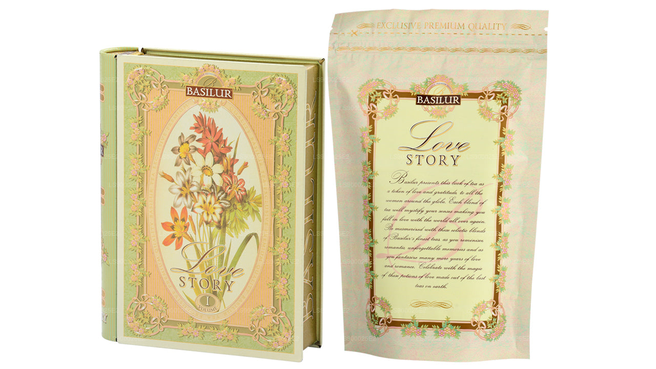 Cuaderno de té Basilur «Love Story, volumen I» (100 g), caja