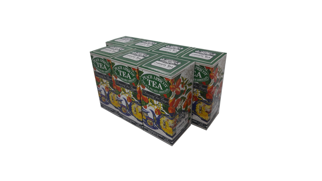 Mlesna Peach Apricot Luxury Tea Bags (60g x 7)