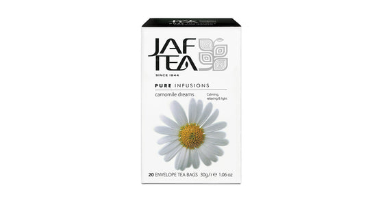 Bolsitas de té Jaf Tea Pure Infusions Collection Camomile Dream Foil en sobre (30 g)