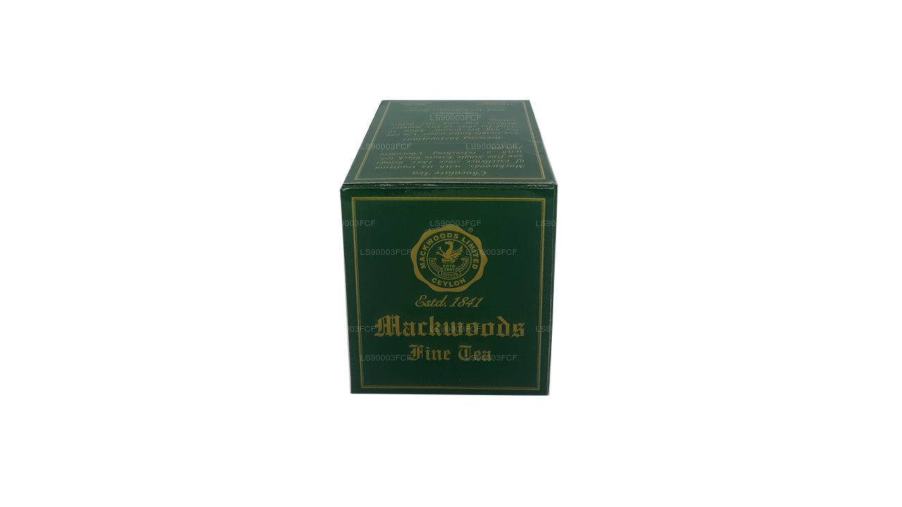 Té negro de Ceilán Mackwoods Single Estate con sabor a chocolate (50 g) 25 bolsitas de té