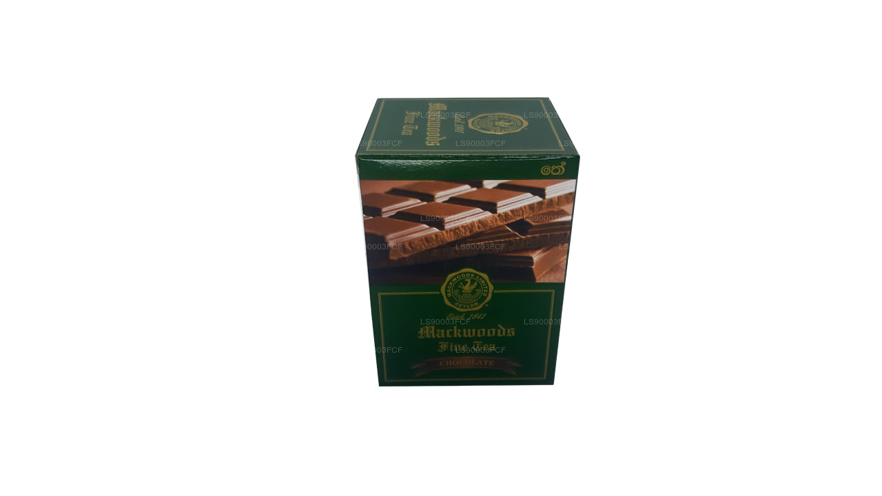 Té negro de Ceilán Mackwoods Single Estate con sabor a chocolate (50 g) 25 bolsitas de té