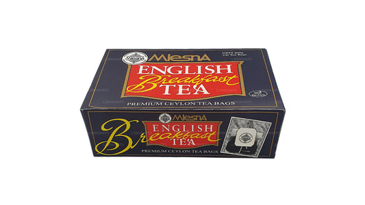 Té inglés para desayuno Mlesna (200 g), 100 bolsitas de té