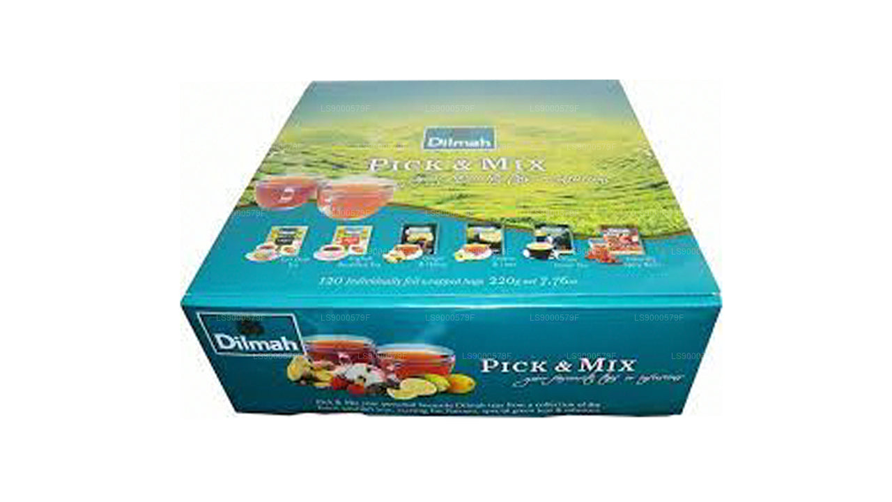 120 bolsitas de té Dilmah Pick and Mix (220 g)