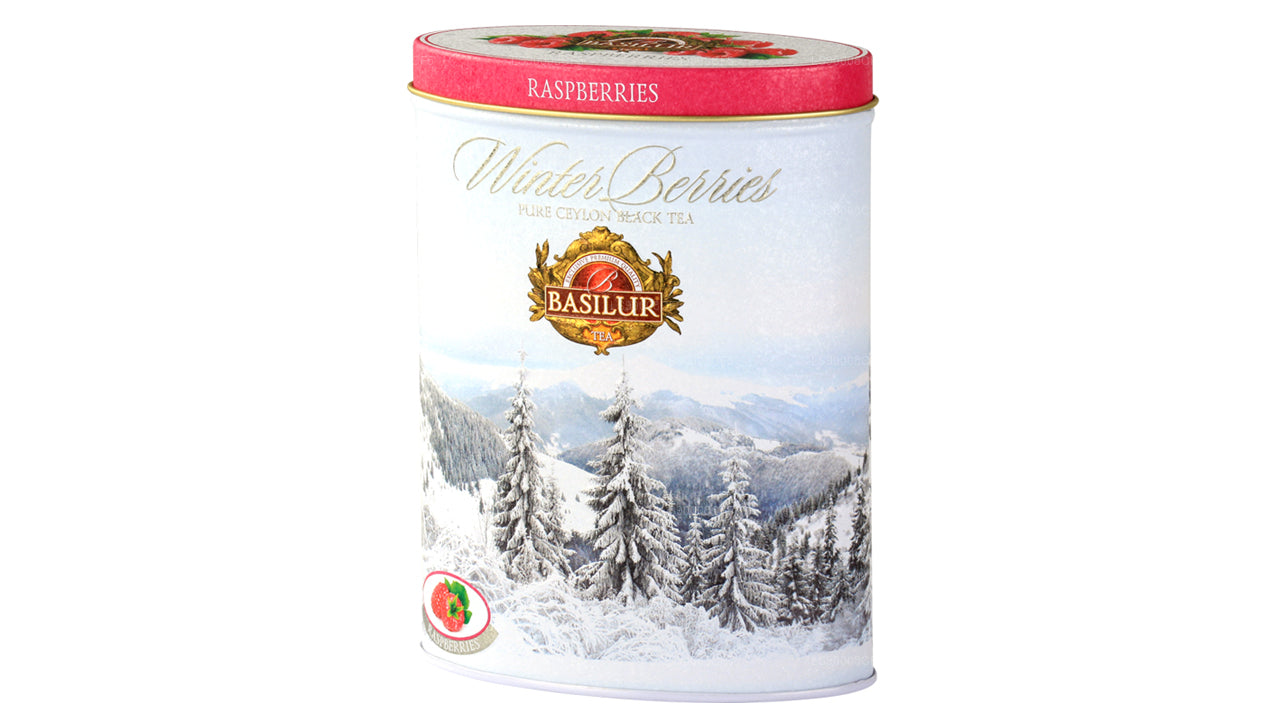 Lata de bayas de invierno «Frambuesas» (100 g) de Basilur