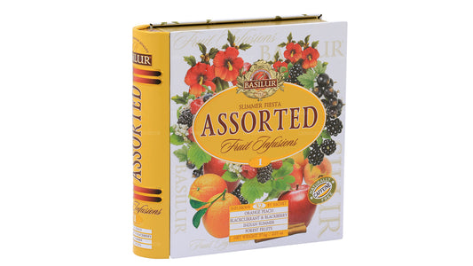 Basilur Tea Book "Fruit Infusions - Summer Fiesta" (57.6g) Caddy