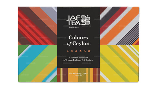 Paquete de regalo Jaf Tea Colours Of Ceylon (180 g)