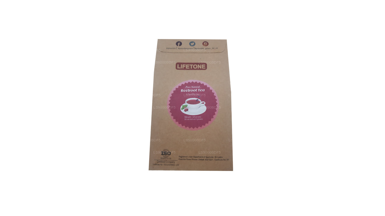 Té de remolacha Lifetone (40 g)