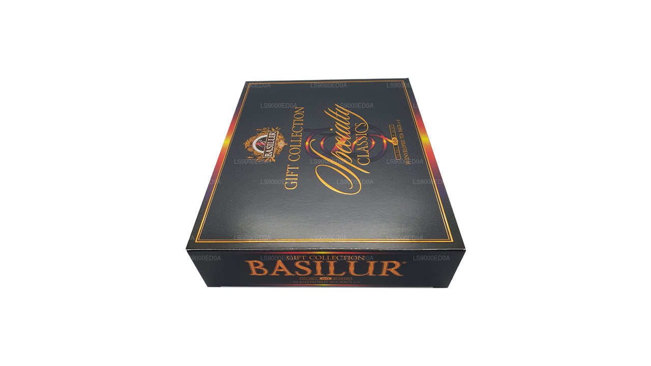 Caja de regalo Basilur Surted Specialty Classics (115 g), 60 bolsas de té envueltas