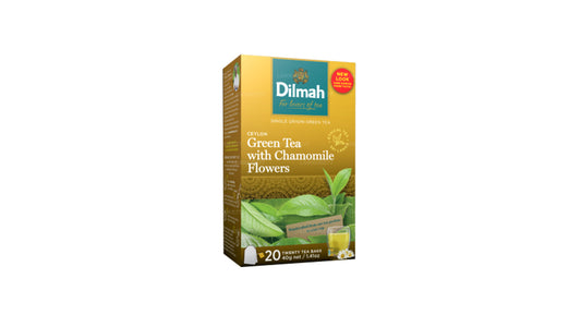 Té verde con flores de manzanilla (40 g) 20 bolsitas de té