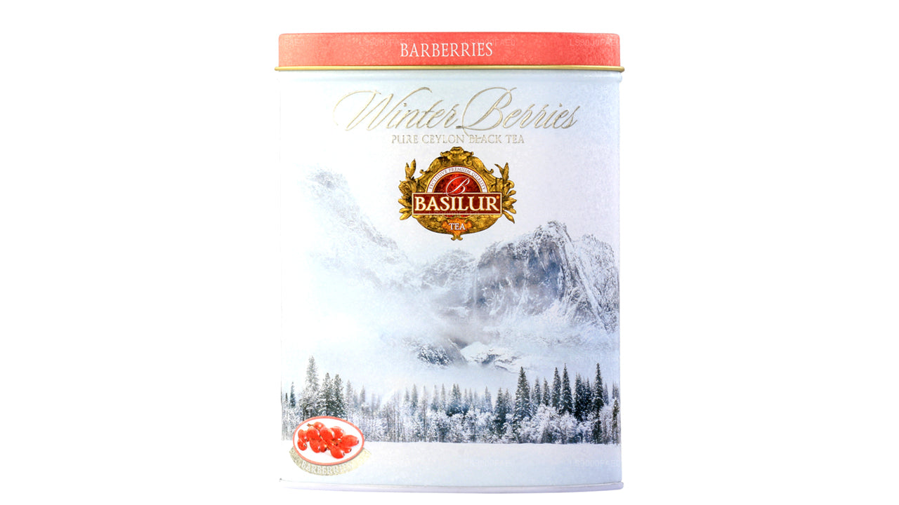 Lata de bayas de invierno «agracejos» de Basilur (100 g)