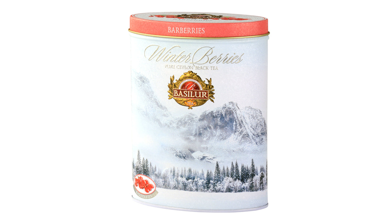 Lata de bayas de invierno «agracejos» de Basilur (100 g)