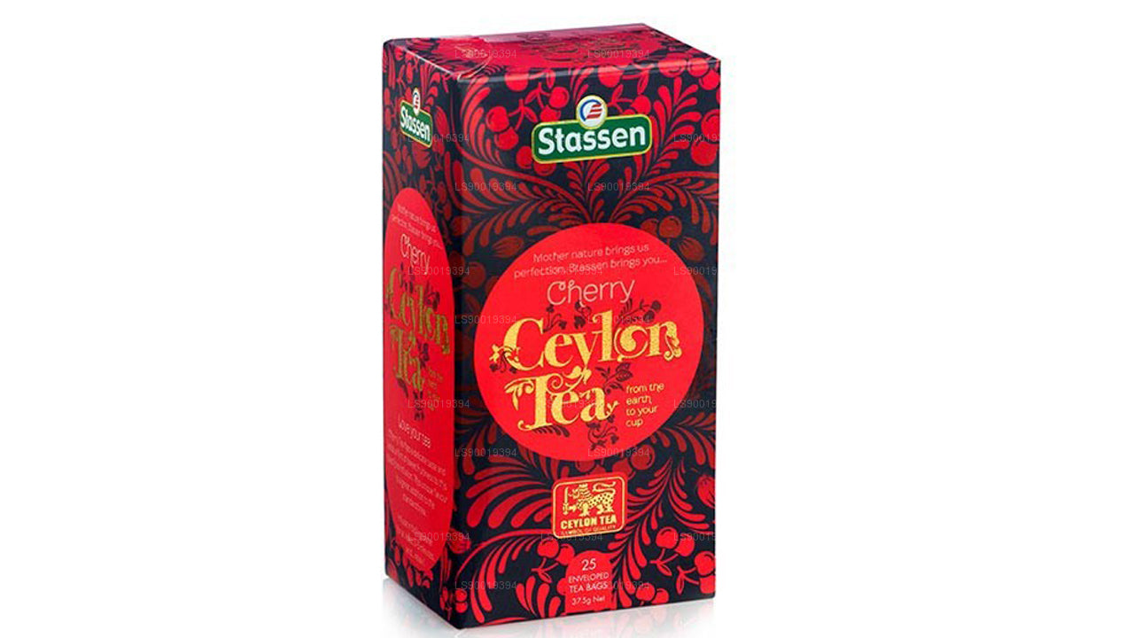 Té de cereza Stassen (37,5 g) 25 bolsitas de té