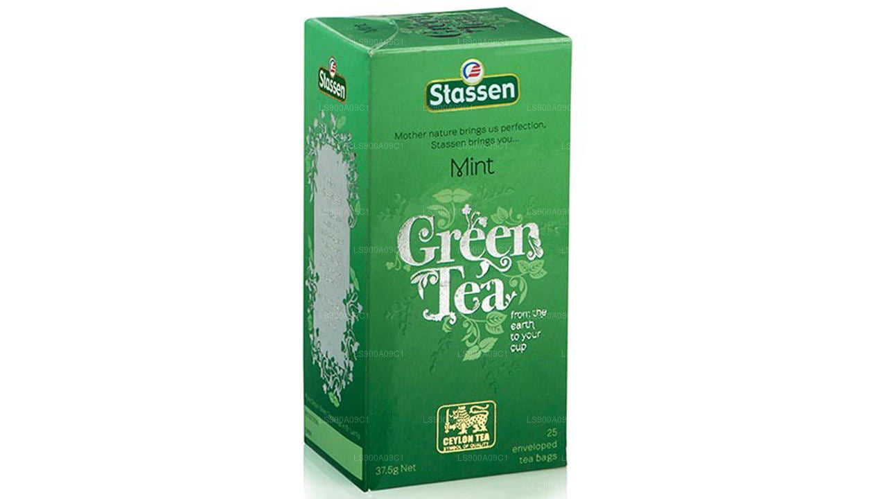 Stassen Mint Green Tea (37.5g) 25 Tea Bags