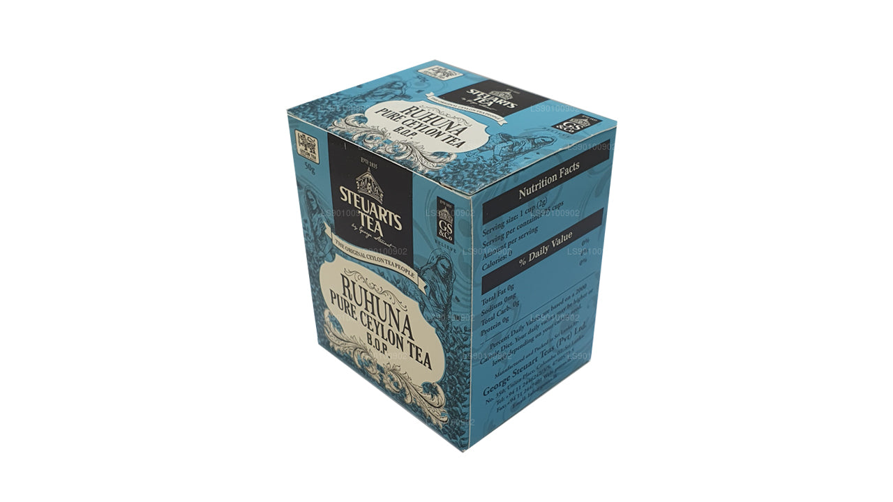 Té de hojas Ruhuna BOP de George Steuart (50 g)