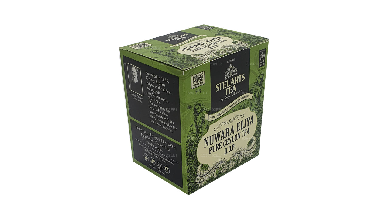 Té de hojas Nuwara Eliya BOP de George Steuart (50 g)