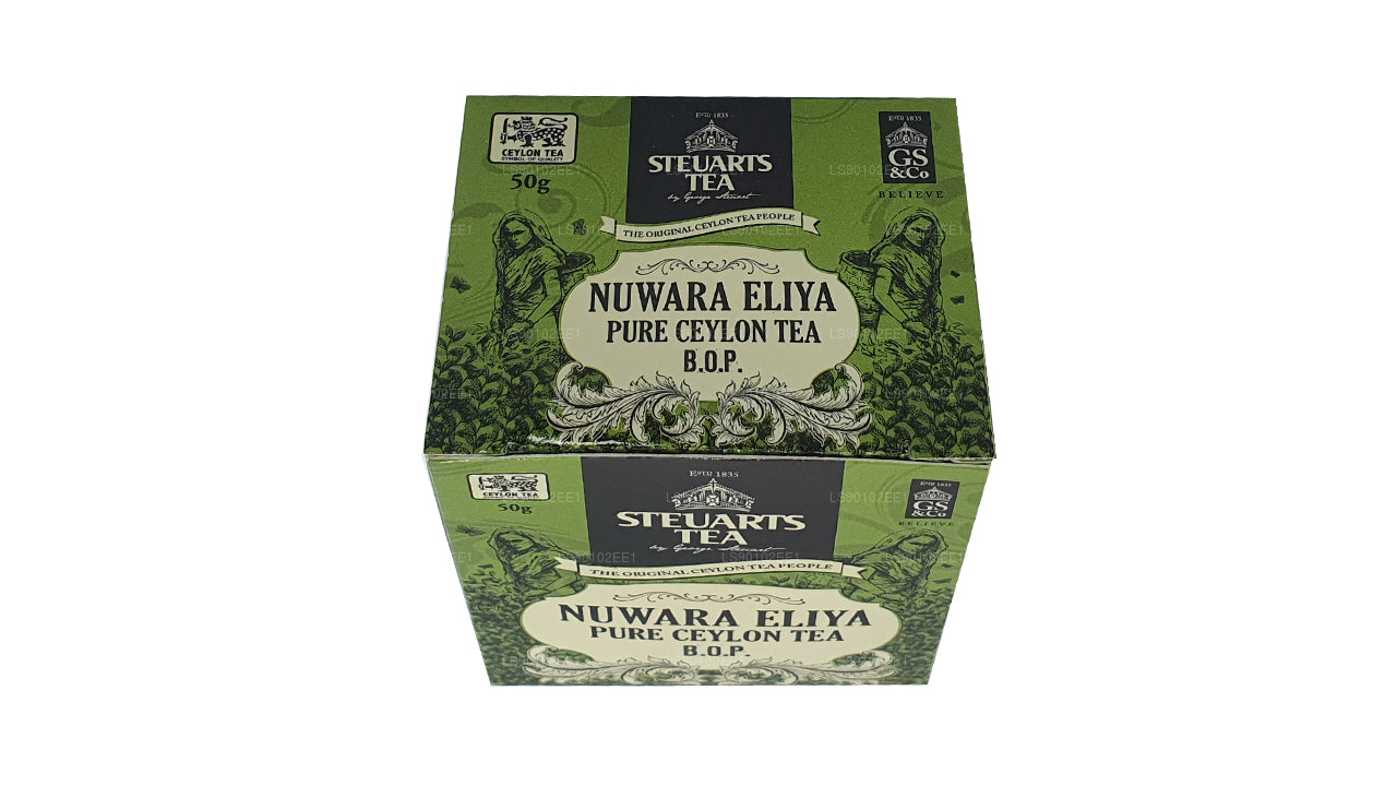 Té de hojas Nuwara Eliya BOP de George Steuart (50 g)