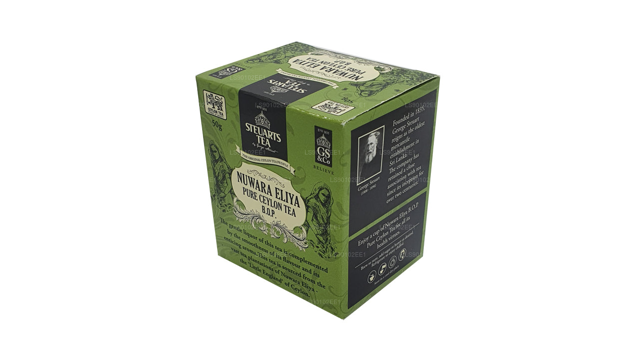 Té de hojas Nuwara Eliya BOP de George Steuart (50 g)