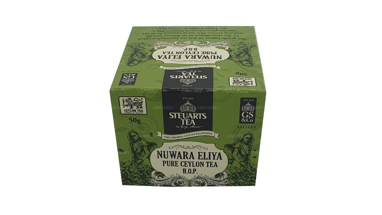 Té de hojas Nuwara Eliya BOP de George Steuart (50 g)