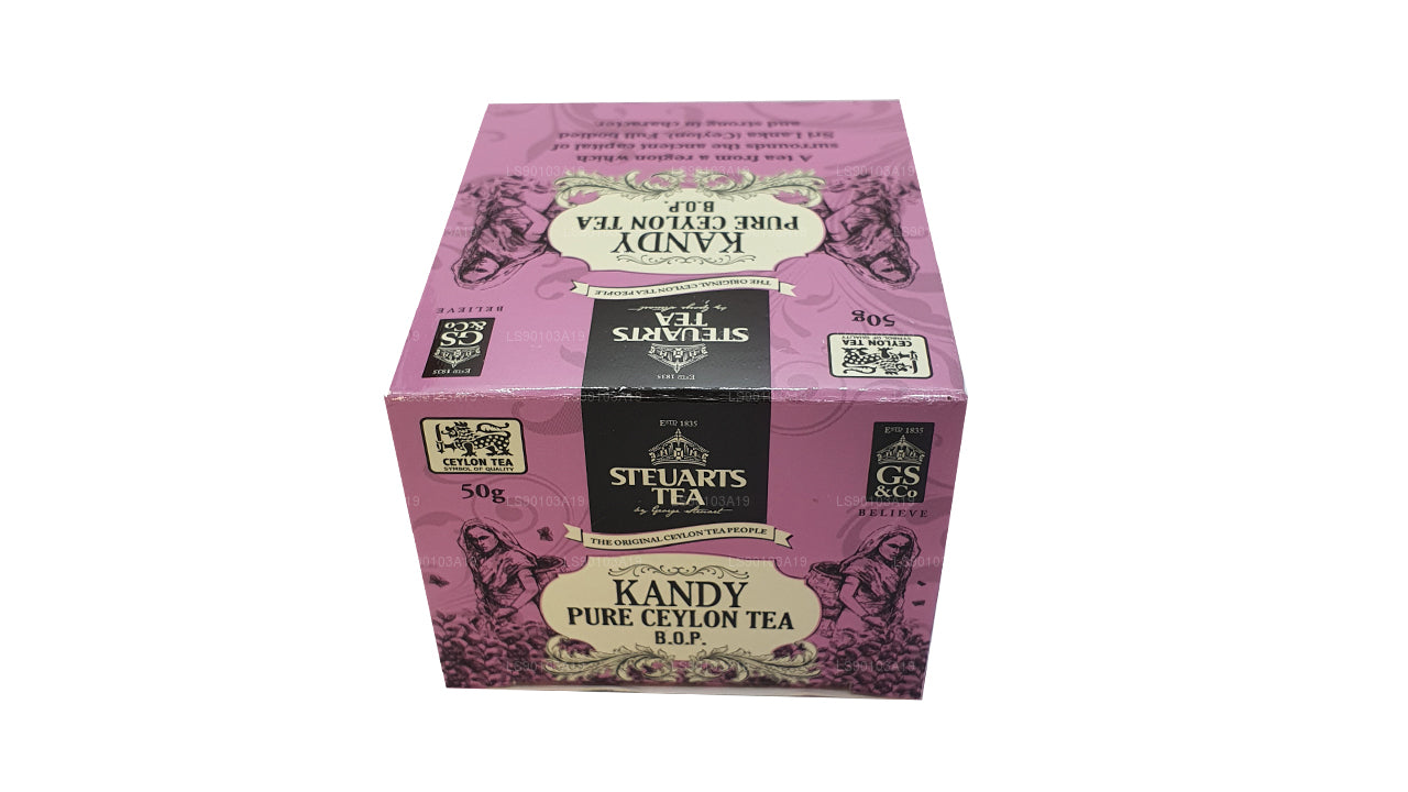 Té de hojas Kandy BOP de George Steuart (50 g)