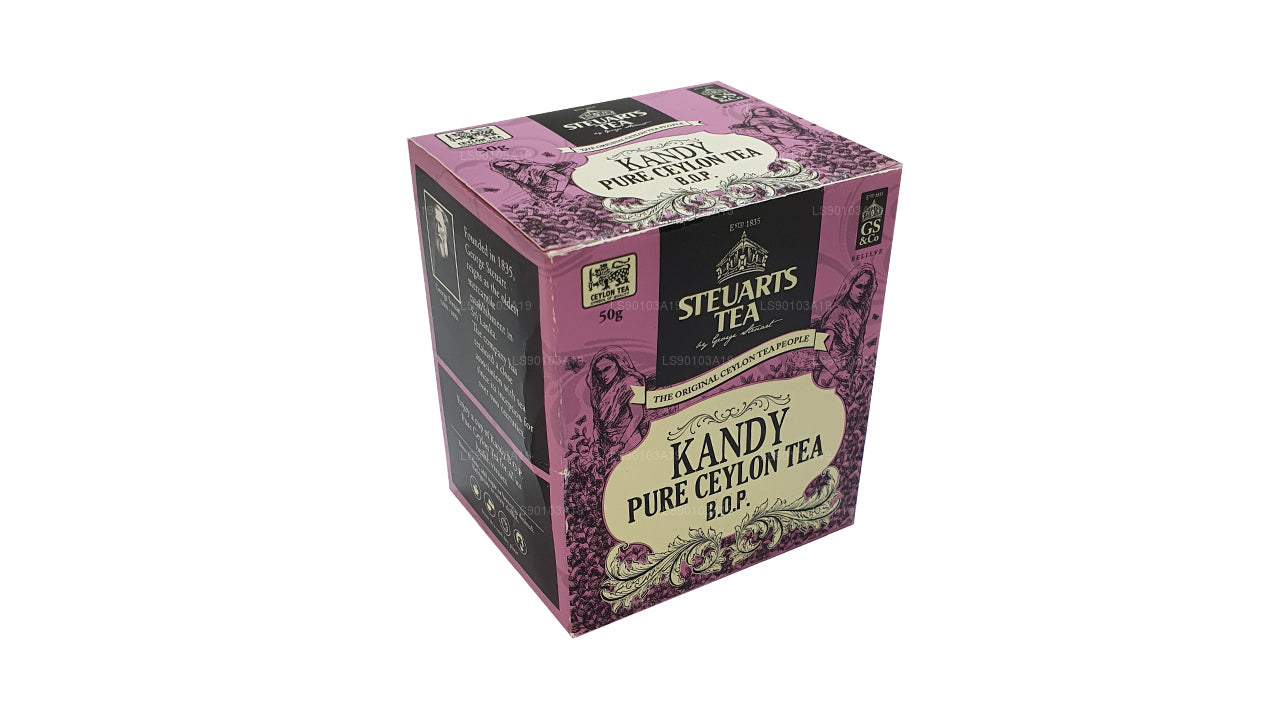 Té de hojas Kandy BOP de George Steuart (50 g)