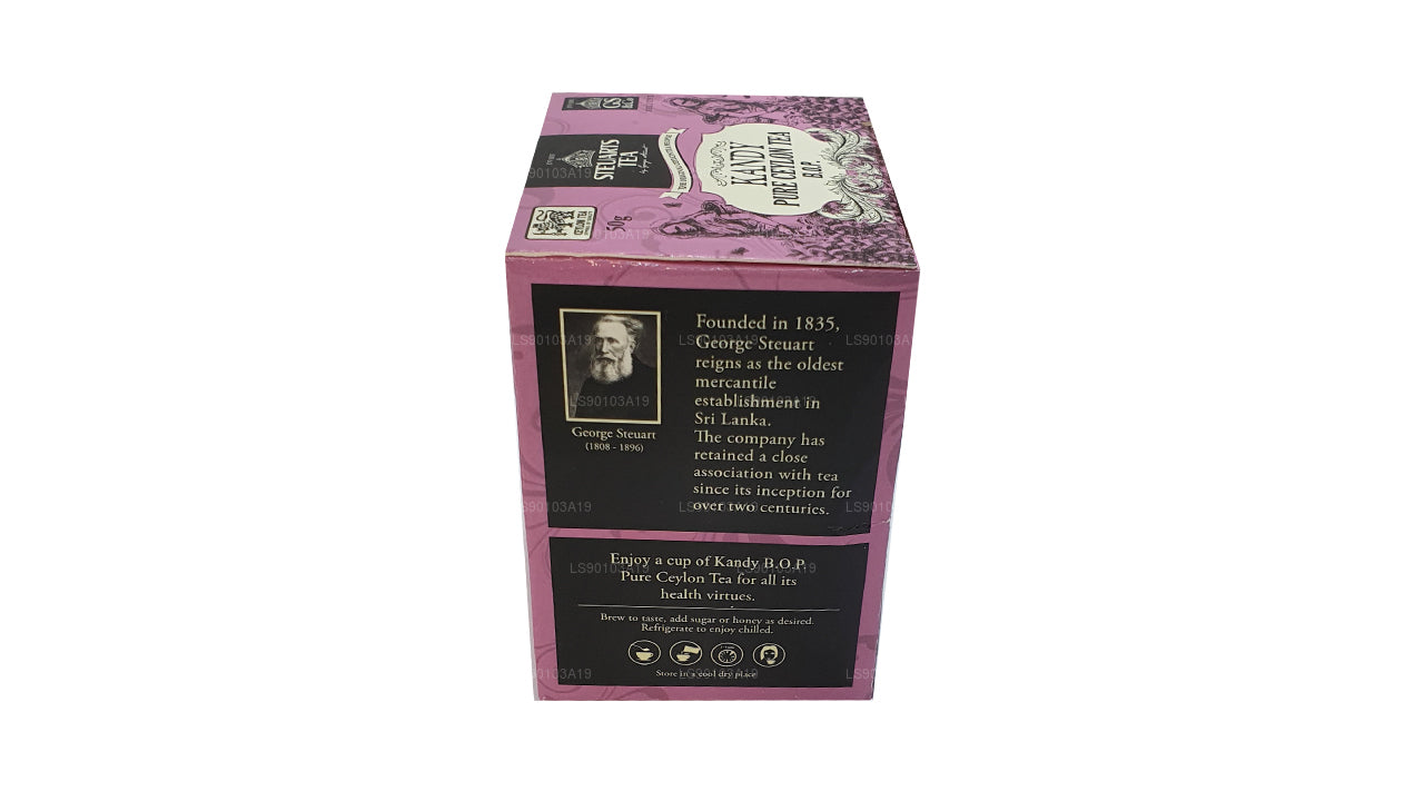 Té de hojas Kandy BOP de George Steuart (50 g)