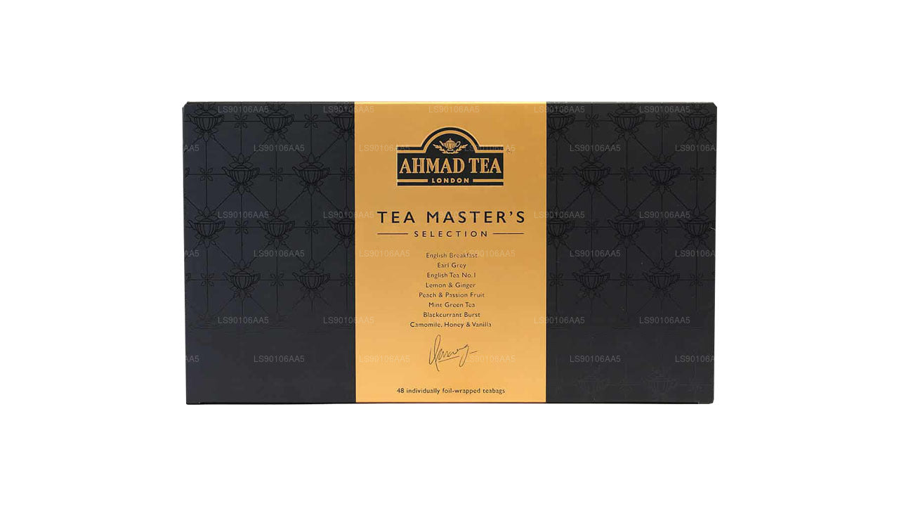 Ahmad Tea Master’S Selection (8x6tb) 48 Foil TB (Black & Gold) (96g)