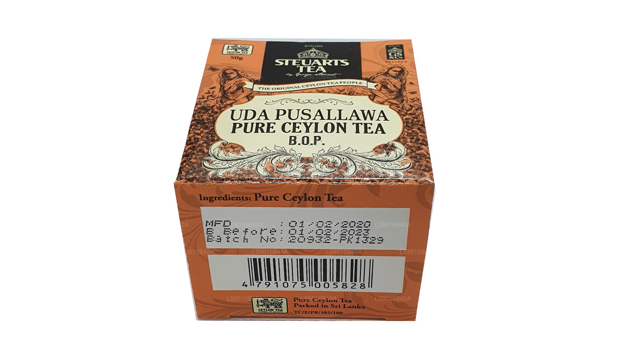 Té de hojas Uda Pusallawa BOP de George Steuart (50 g)