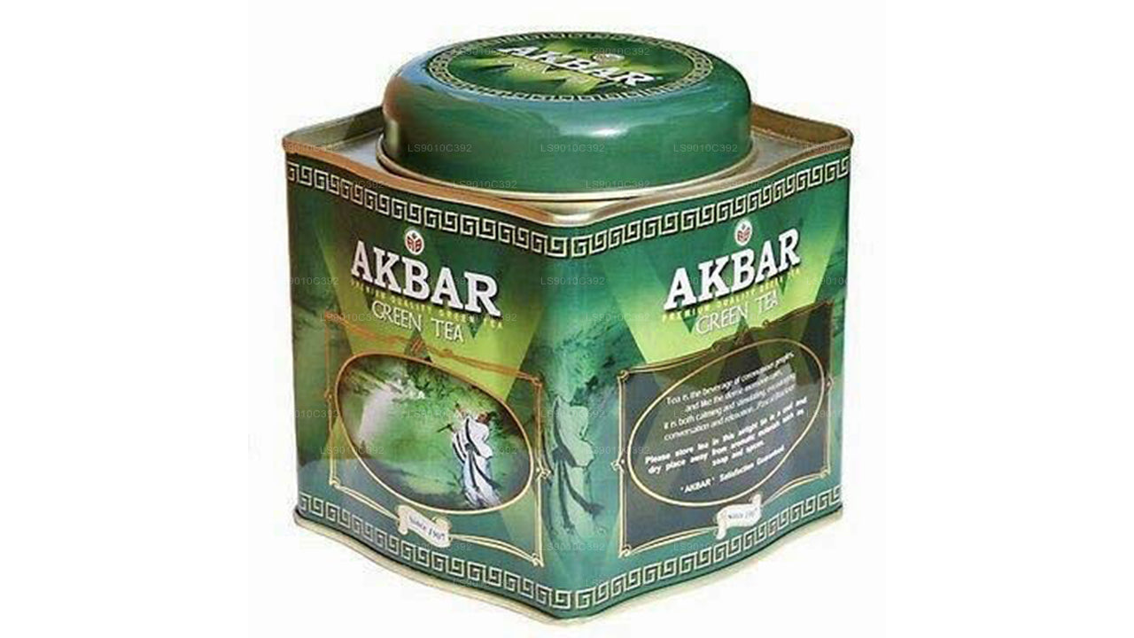 Té de hojas sueltas verdes Akbar Premium (250 g)