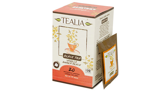 Tealia Vanilla Ginger Peach - 20 Sachets (40g)