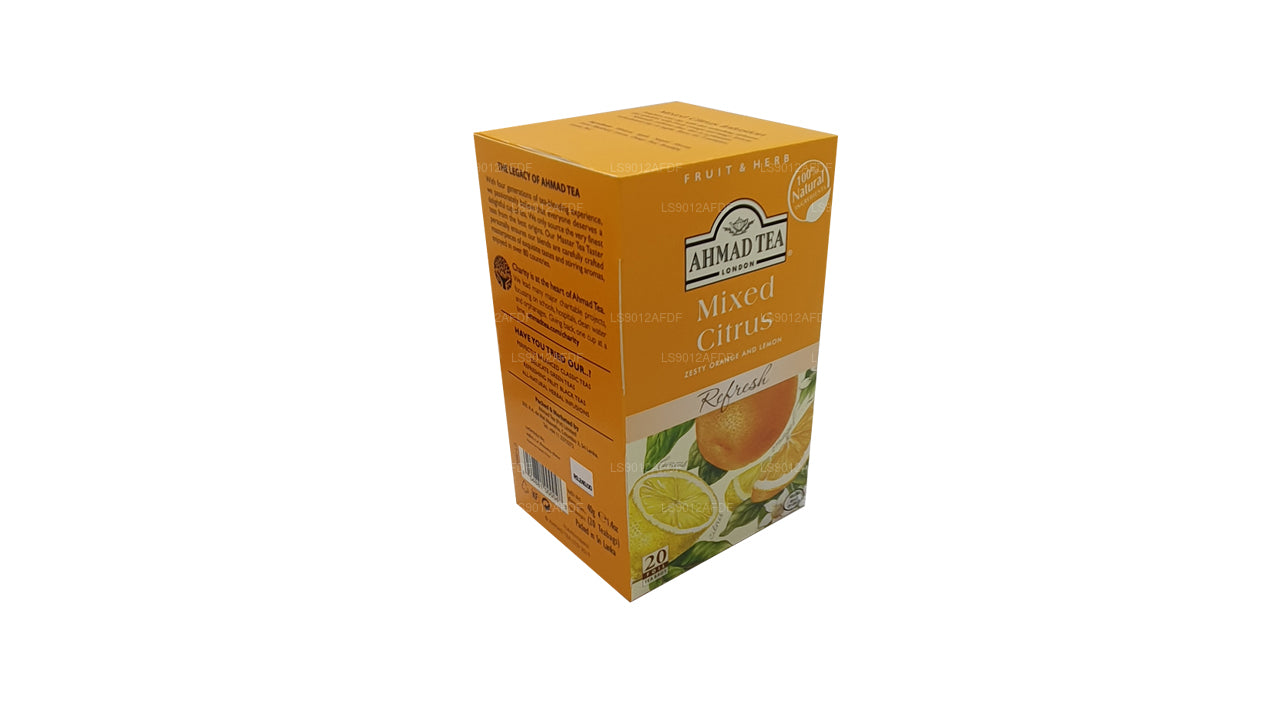 Té cítrico mixto Ahmad Tea (40 g) 20 bolsitas de té