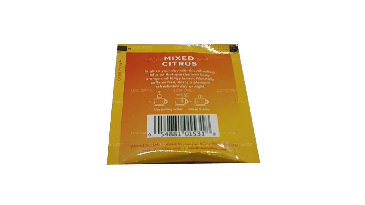 Té cítrico mixto Ahmad Tea (40 g) 20 bolsitas de té