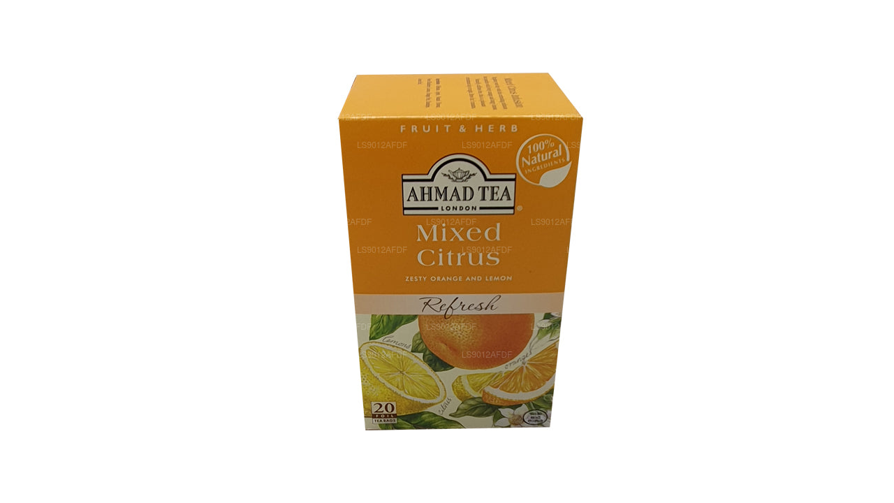 Té cítrico mixto Ahmad Tea (40 g) 20 bolsitas de té