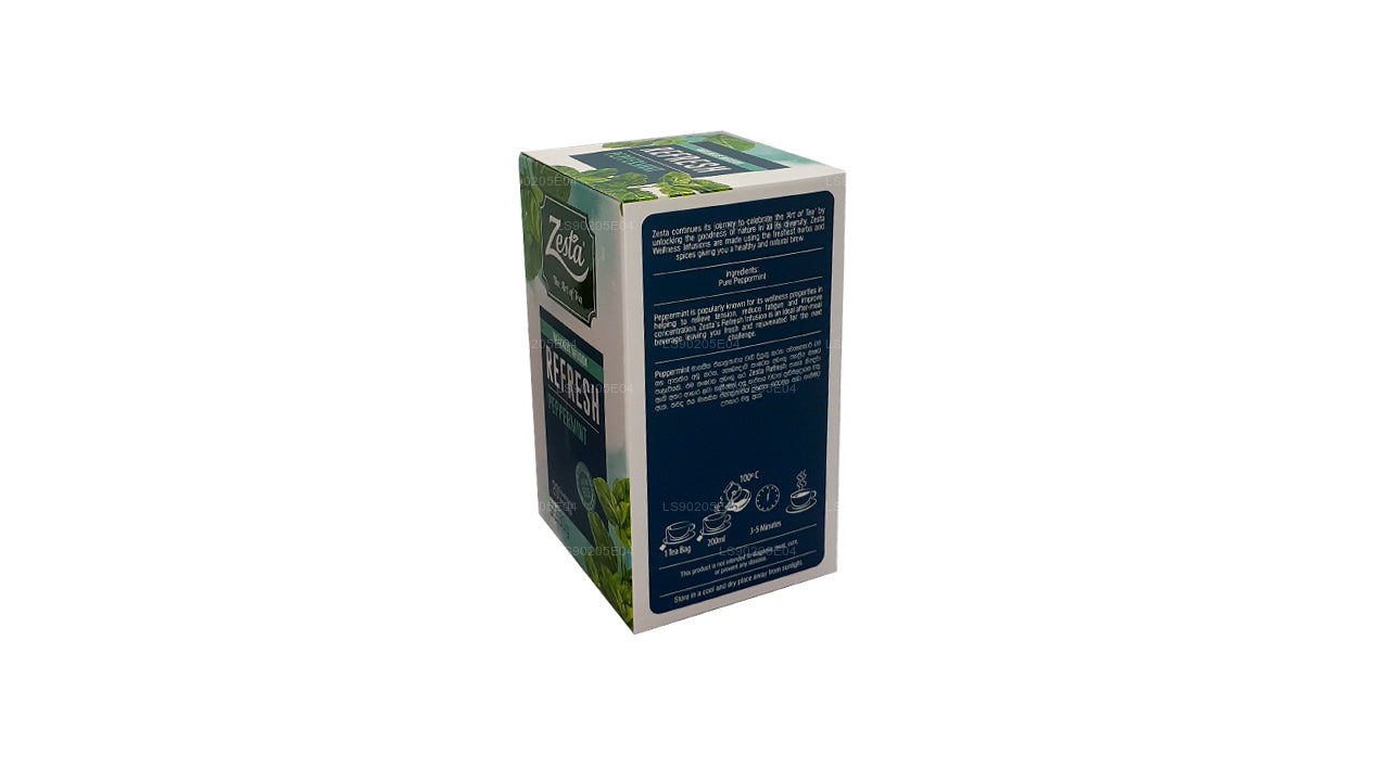 Zesta Refresh Peppermint (30 g) 20 bolsitas de té