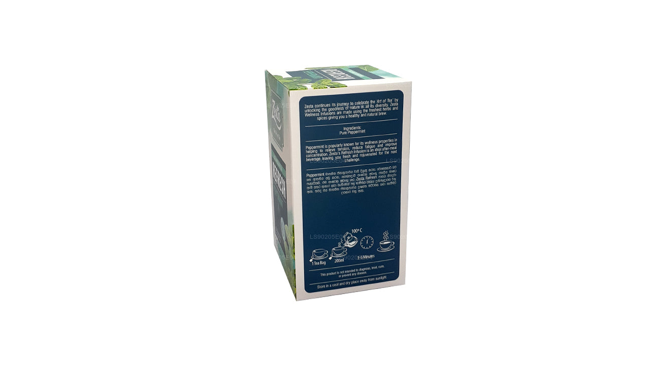 Zesta Refresh Peppermint (30 g) 20 bolsitas de té