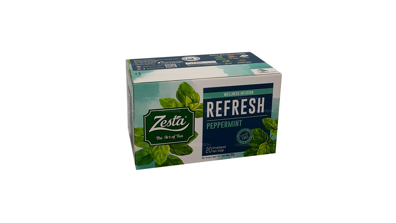 Zesta Refresh Peppermint (30 g) 20 bolsitas de té