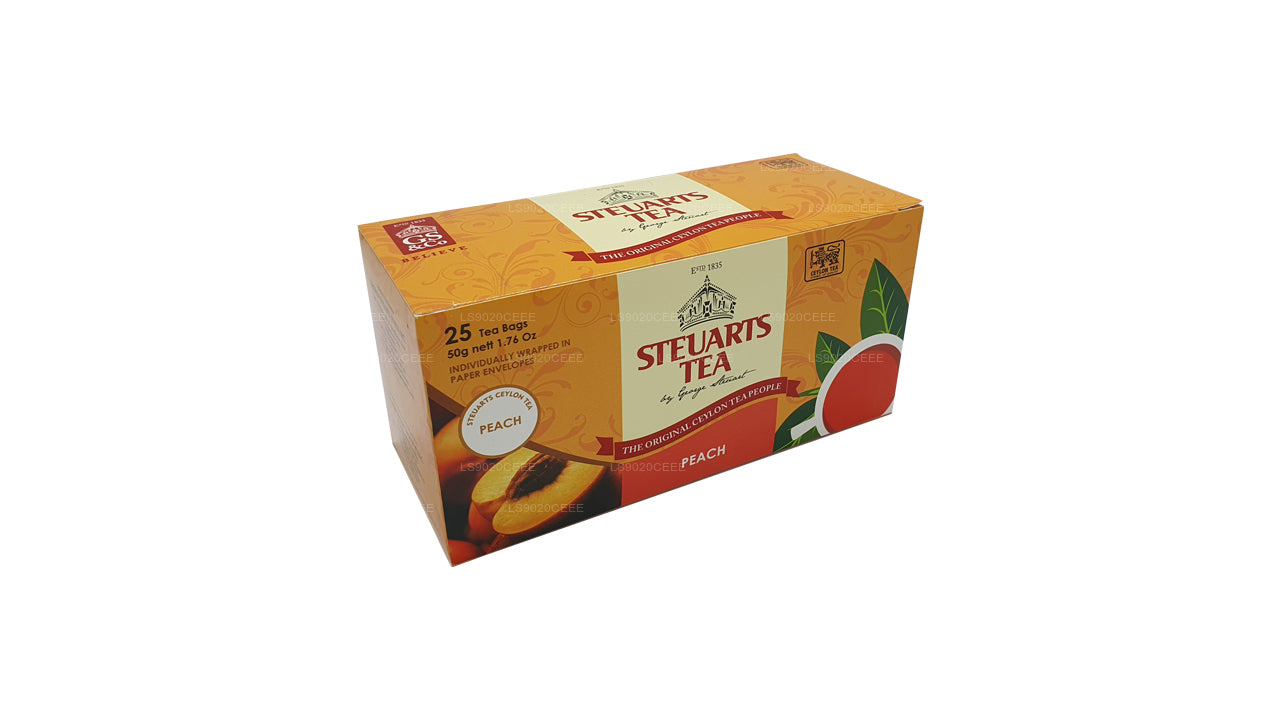 Té de melocotón Steuarts (50 g) 25 bolsas