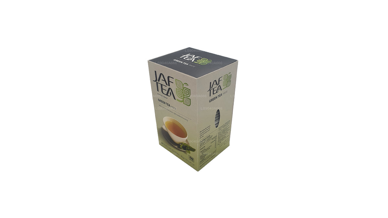 Bolsitas de té Jaf Tea Pure Green Collection para té verde y menta (40 g)