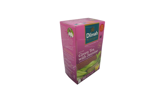 Té verde de Ceilán Dilmah con jazmín (40 g) 20 bolsitas de té