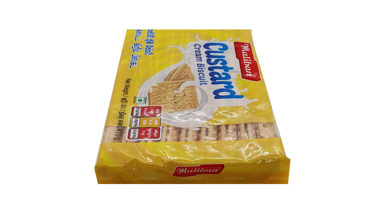 Galletas tipo sándwich con crema pastelera Maliban (410 g)