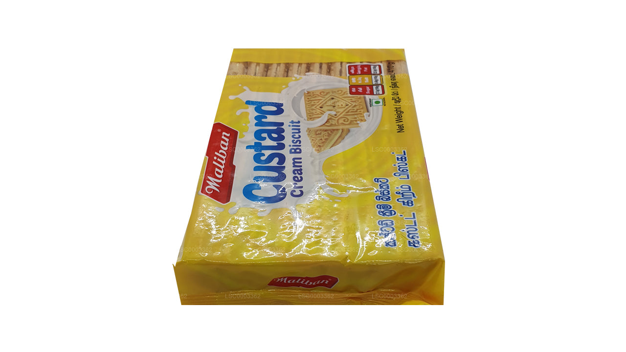 Galletas tipo sándwich con crema pastelera Maliban (410 g)